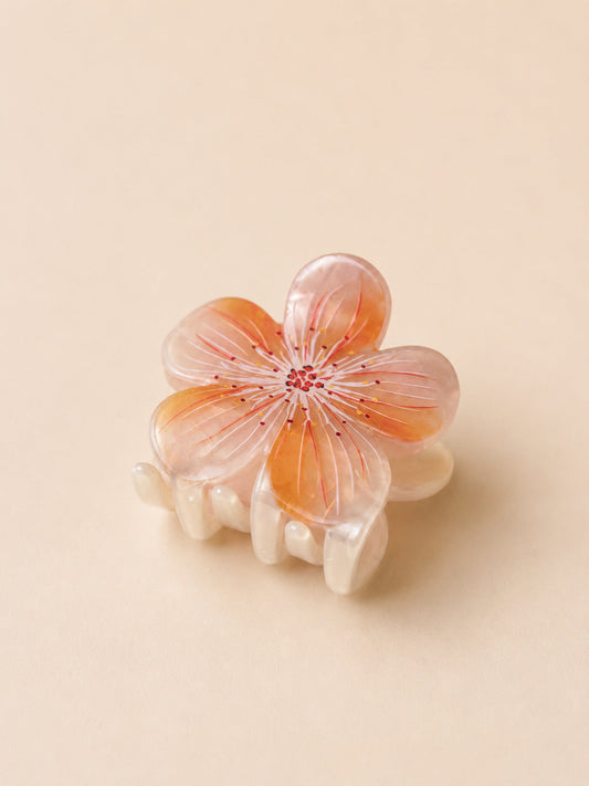 Sakura Apricot Haarklammer von Veízu Beauty