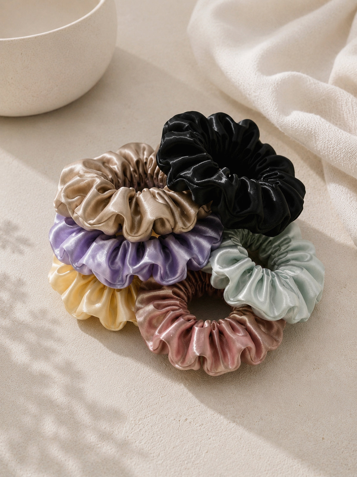 Scrunchies.