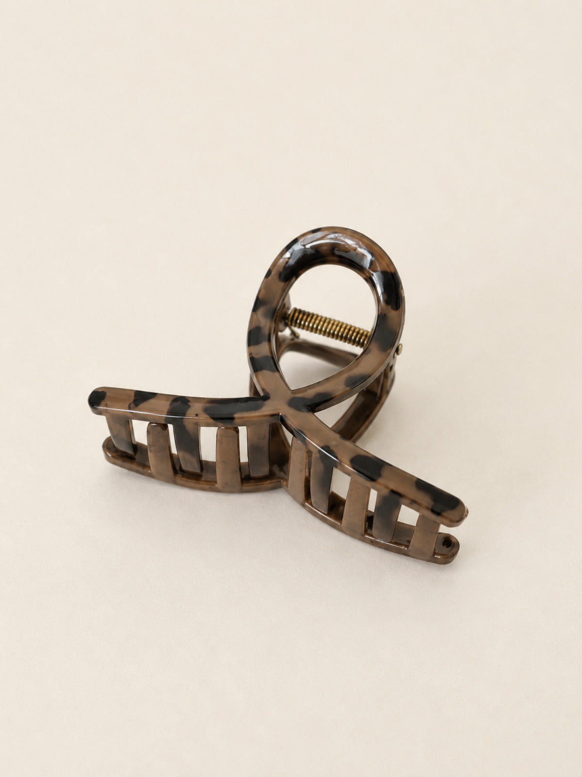 Tortoise Twist Dark Haarklammer von Veízu Beauty